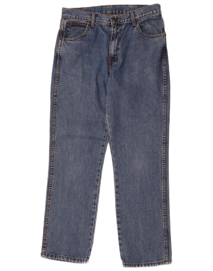 Męskie jeansy Wrangler Texas Straight W32 L30 Niebieskie bawełniane