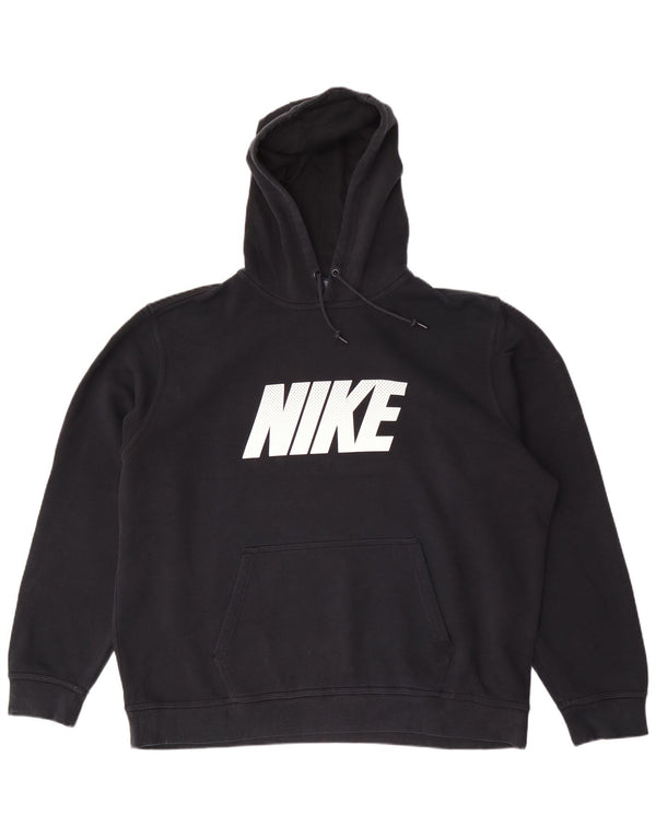 Męski sweter z kapturem Nike Graphic 2XL, czarny, bawełniany