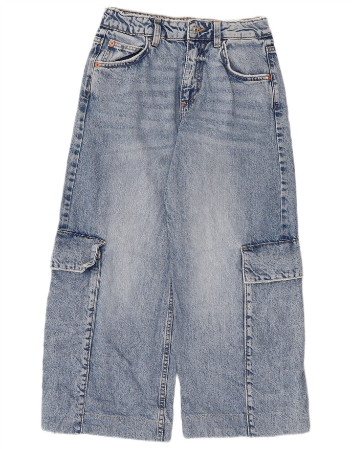 Dżinsy chłopięce Cargo Capri Zara 13-14 lat W28 L22 Niebieskie