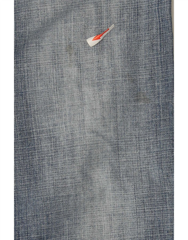 Męskie jeansy Wrangler o prostym kroju W32 L32, niebieska bawełna