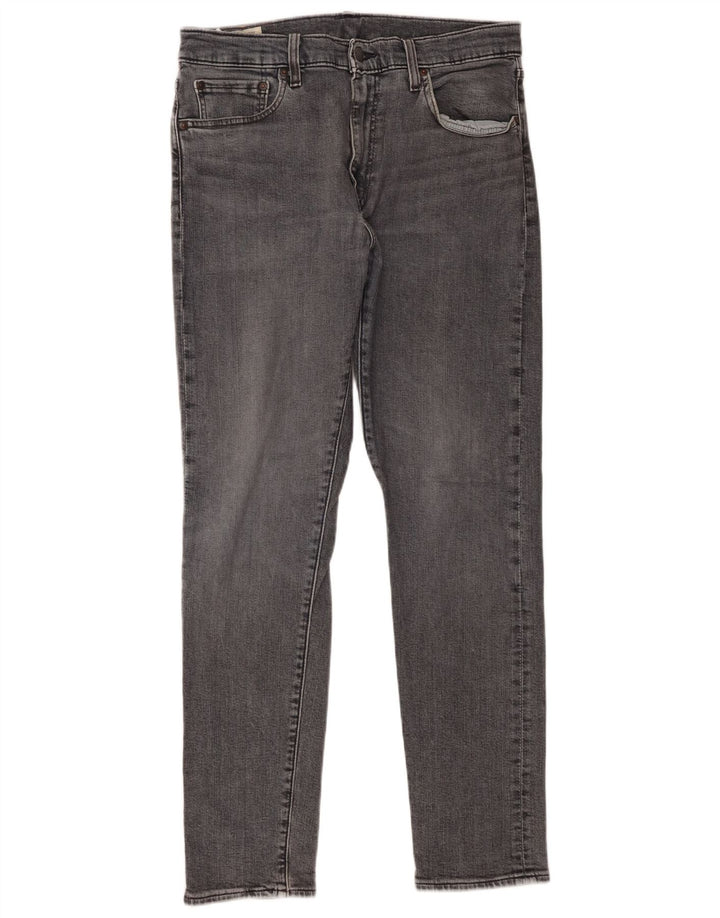 Męskie jeansy Levi's 512 Slim Tapered W33 L32 Szara bawełna