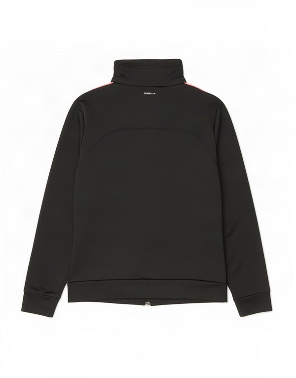Damska kurtka dresowa adidas Climalite Top Jacket UK 10 w małe czarne paski