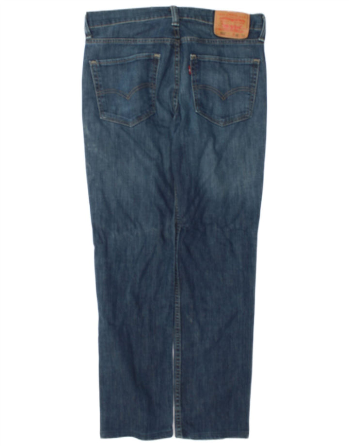 Męskie jeansy Levi's 511 Slim W32 L32 Niebieska bawełna
