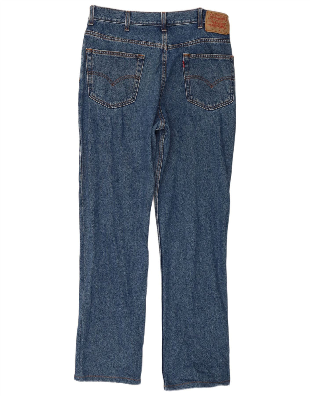 Męskie dżinsy Levi's 517 Bootcut W36 L32 Niebieska bawełna