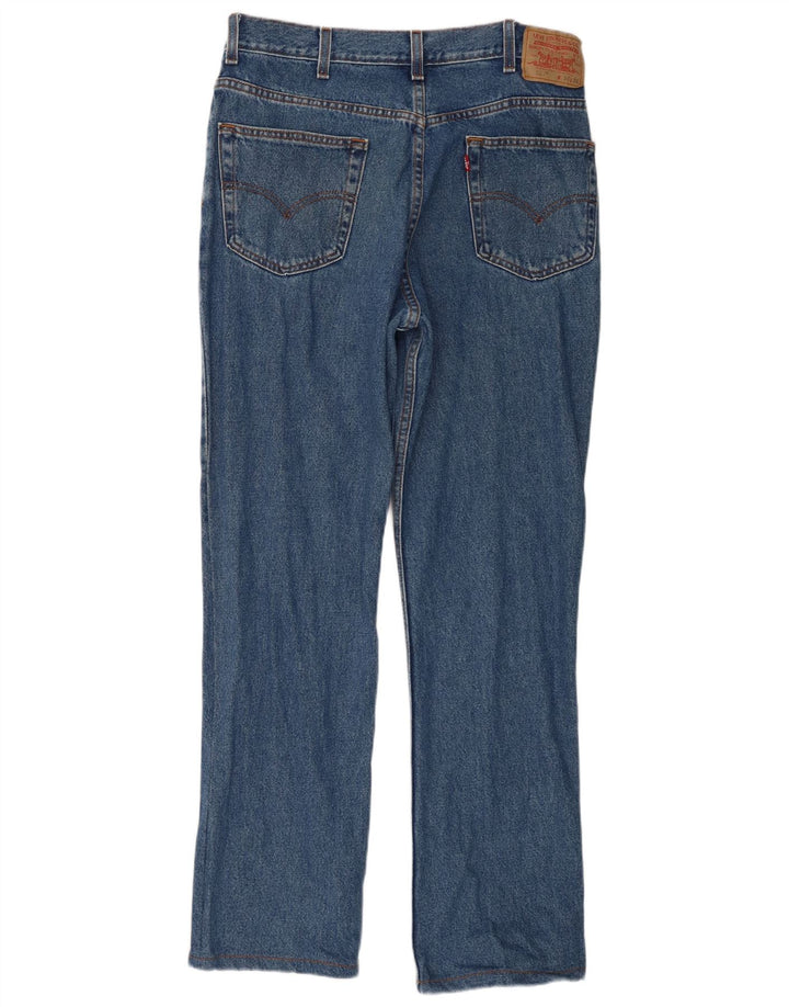 Męskie dżinsy Levi's 517 Bootcut W36 L32 Niebieska bawełna