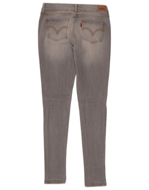 Damskie jeansy LEVI'S 535 Legging W30 L32 Szara bawełna