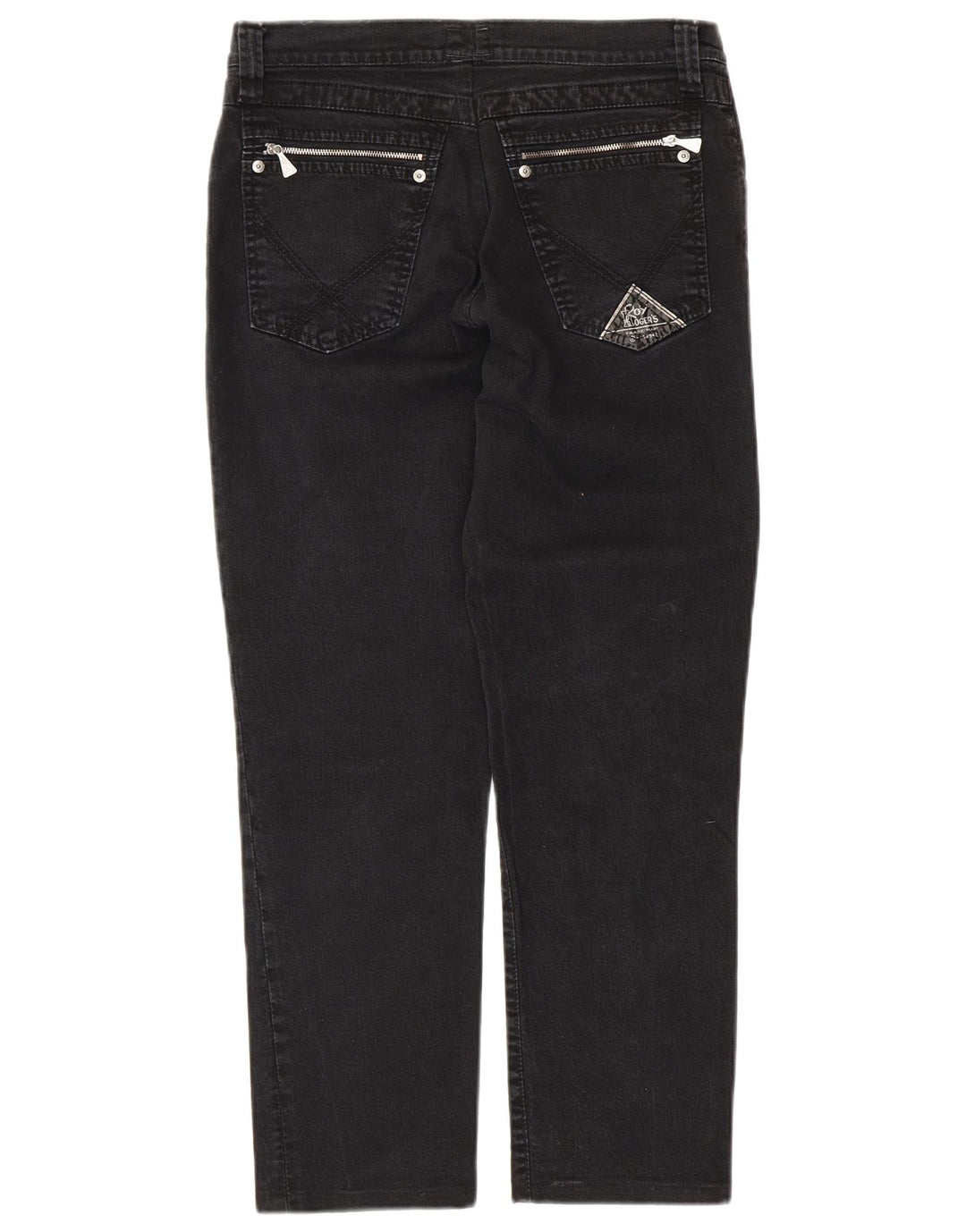 Damskie dżinsy zwężane ROY ROGERS W33 L27 czarne
