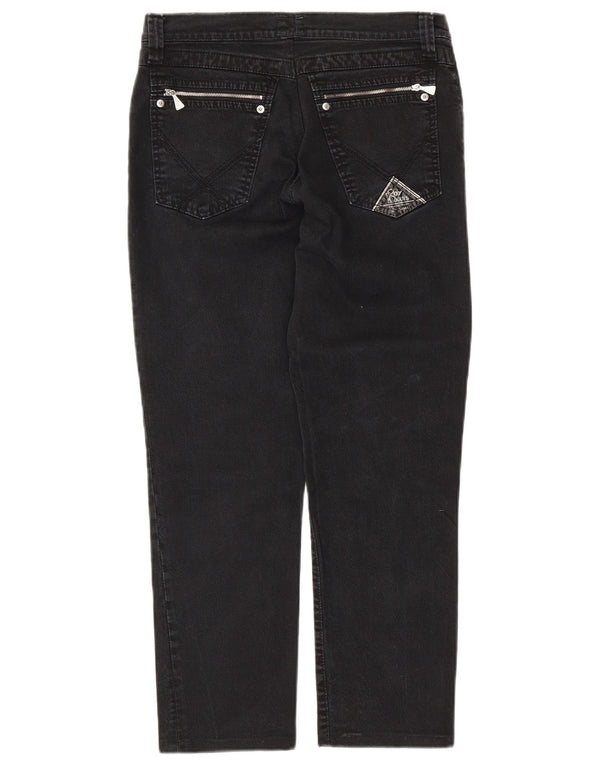 Damskie dżinsy zwężane ROY ROGERS W33 L27 czarne