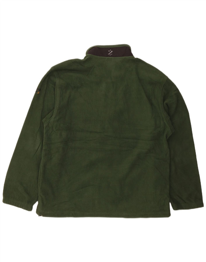 Męska kurtka polarowa IZOD UK 42 XL Khaki, poliester