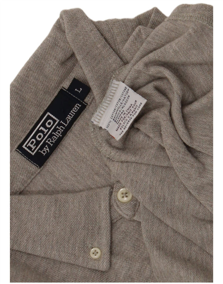 Koszula męska Polo Ralph Lauren, duża, szara, bawełniana