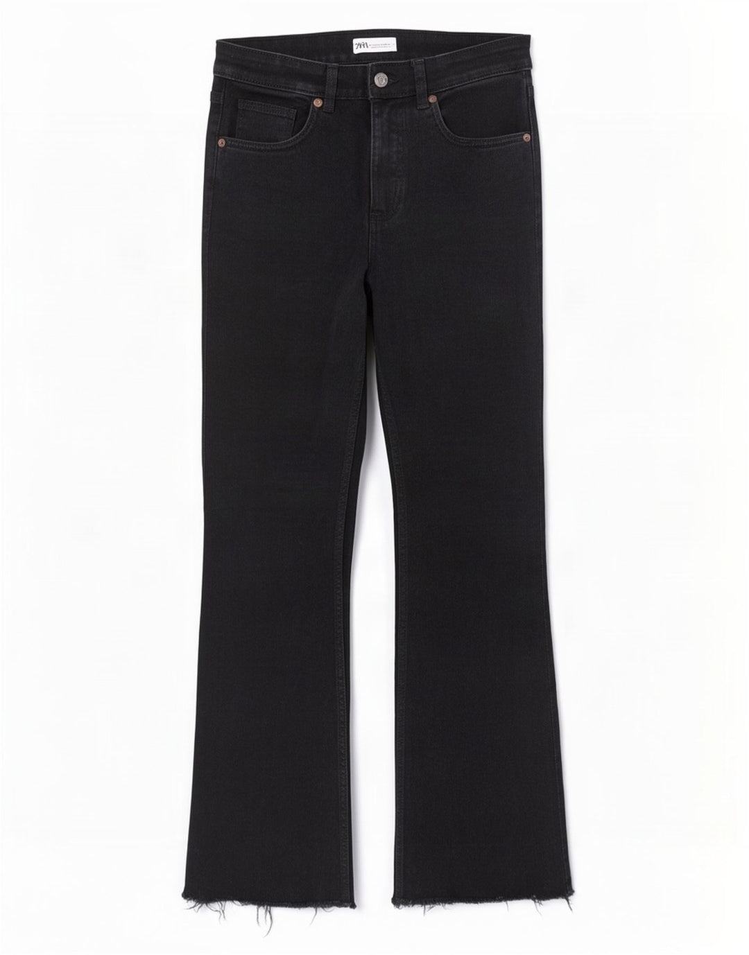 Damskie proste dżinsy Zara EU 40 Medium W30 L26 Czarne