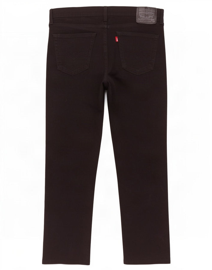 Męskie jeansy Levi's 511 Slim W38 L30 Czarna bawełna