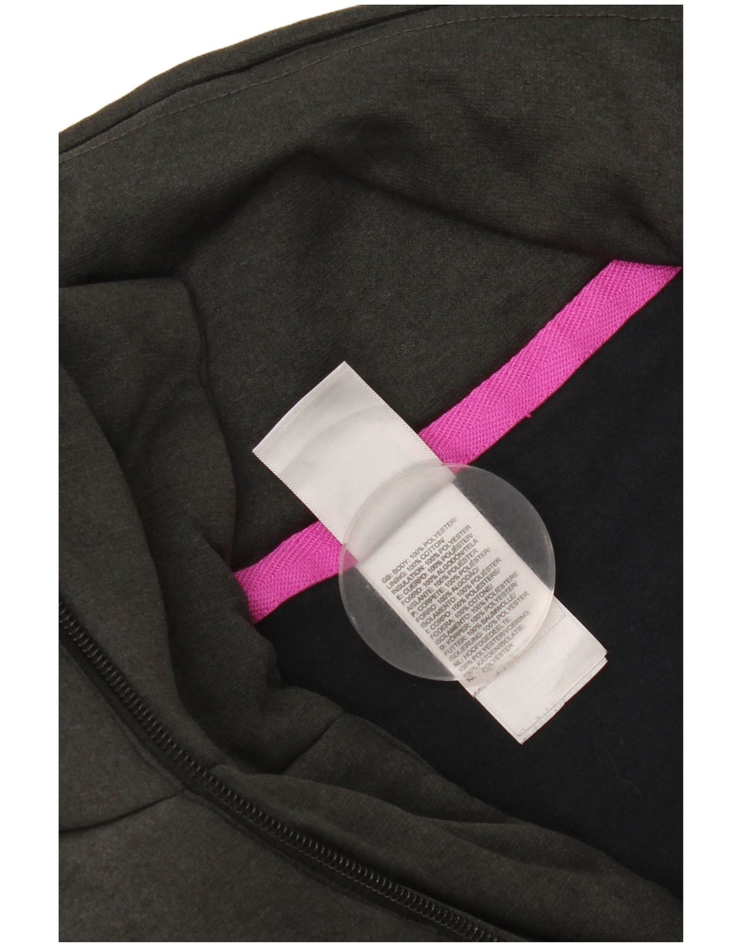 Damska wyściełana kamizelka The North Face UK 16, duża, szara, z poliestru