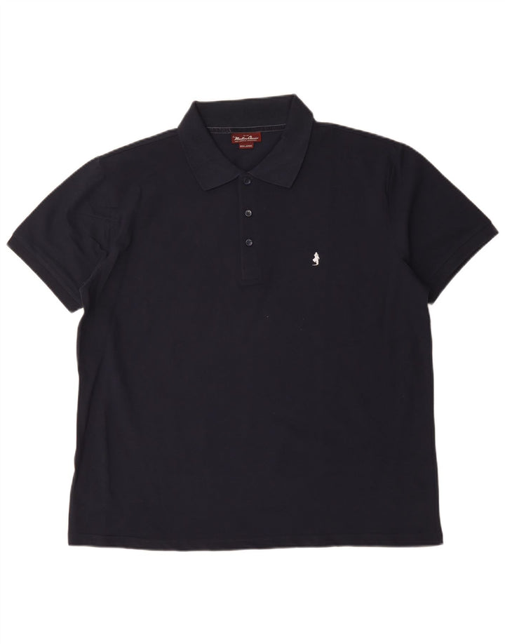 Męska koszulka polo Marlboro Classics 3XL, granatowa, bawełniana