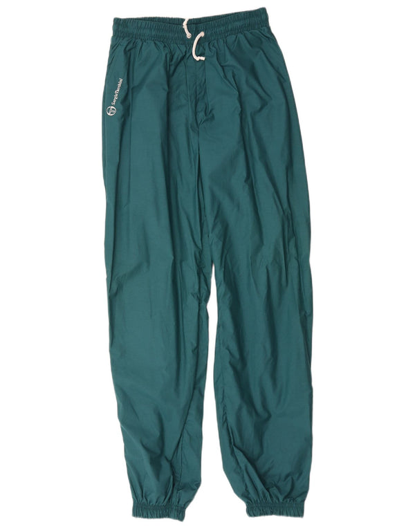 Męskie spodnie dresowe Sergio Tacchini Joggery IT 48 Średnia zielona bawełna