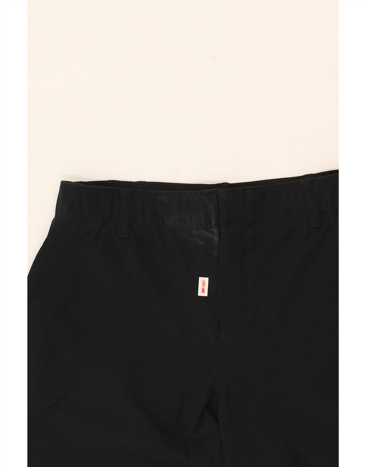 UNDER ARMOUR Womens Chino Shorts US 4 Small W27  Black Polyester Vintage Under Armour and Second-Hand Under Armour from Messina Hembry 