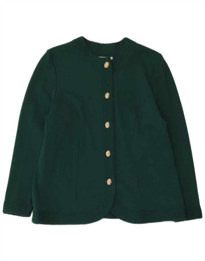 Sweter damski Domina IT 52 2XL Zielona wełna