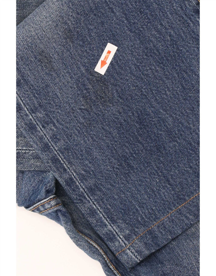 Męskie jeansy Levi's 501 Straight W33 L30 Niebieskie bawełniane