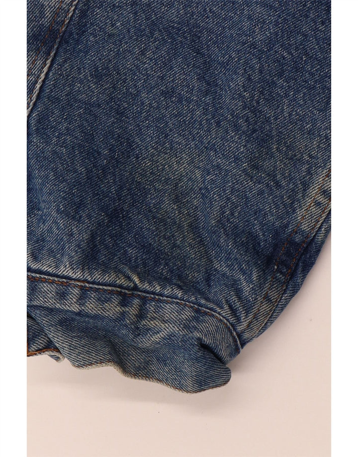 Kurtka męska RIFLE Sherpa Denim UK 44 2XL Niebieska, bawełniana