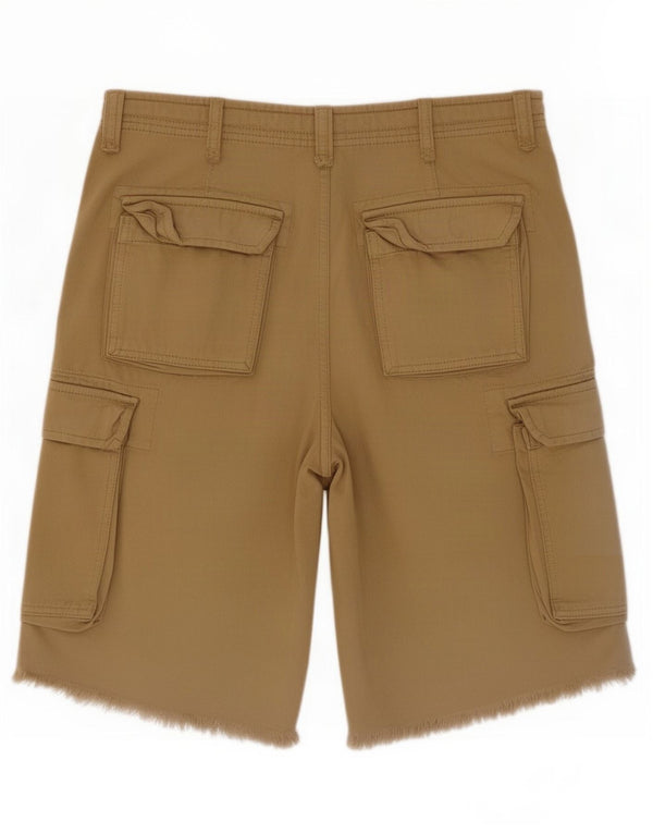 Spodenki cargo damskie Zara EU 36 XS W26 beżowa bawełna