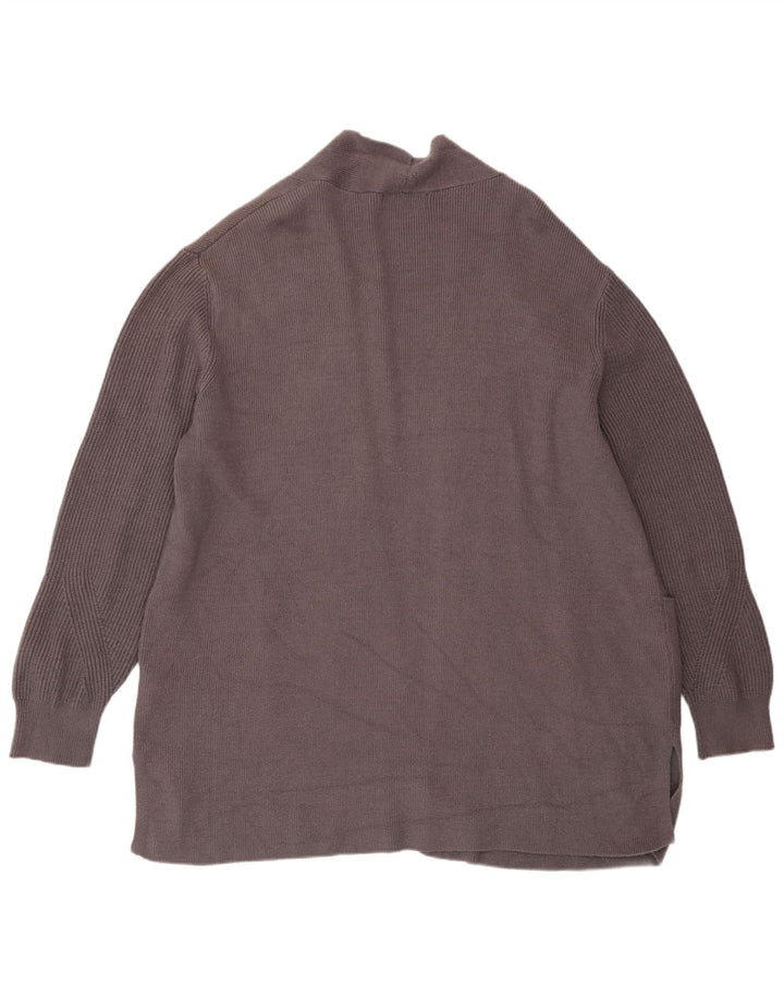 Marks & Spencer Damski sweter rozpinany UK 20 2XL Szara wiskoza
