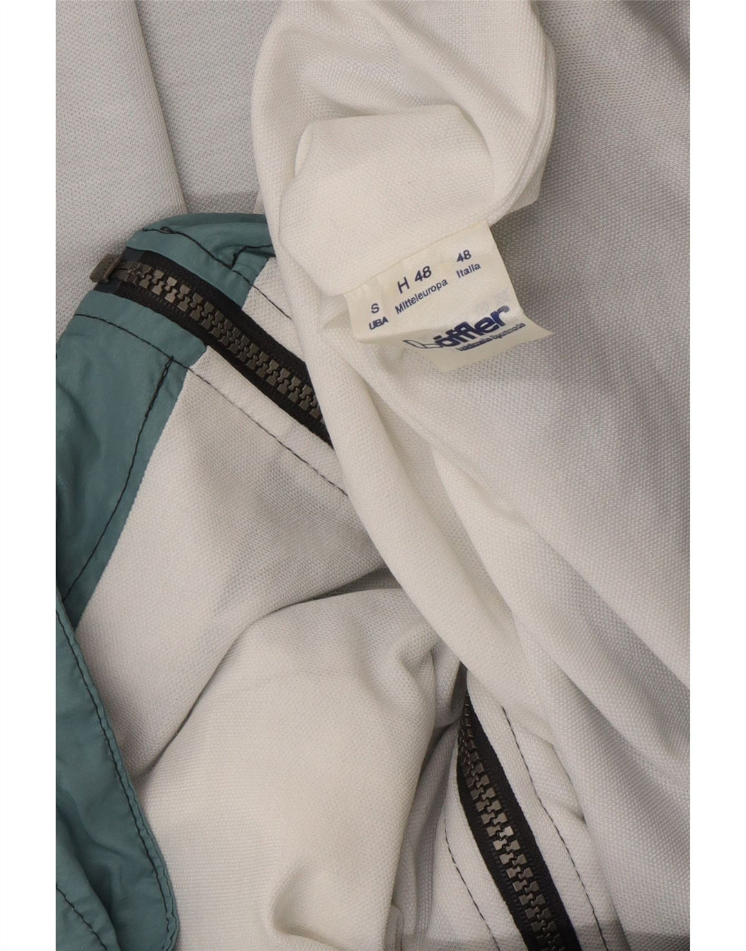 LOFFLER Mens Loose Fit Tracksuit Top Jacket Small Blue Polyamide Vintage Loffler and Second-Hand Loffler from Messina Hembry 