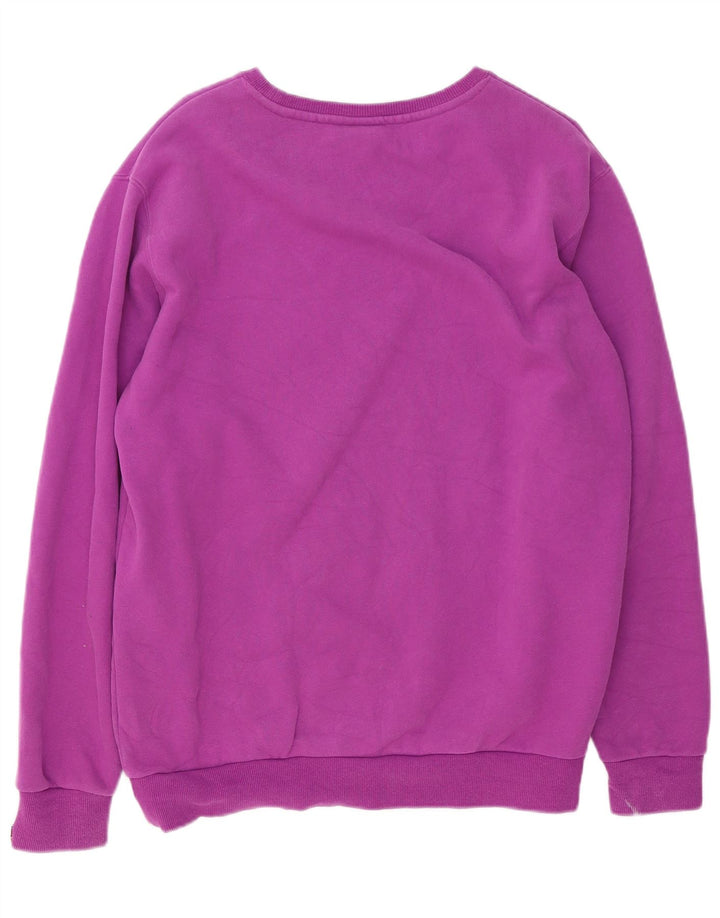 Sweter męski Ellesse, średniofioletowy, bawełniany