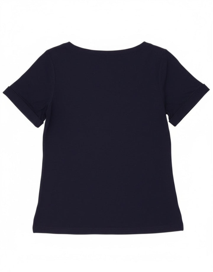 Bluzka damska Ralph Lauren Top UK 10 Small Granatowa