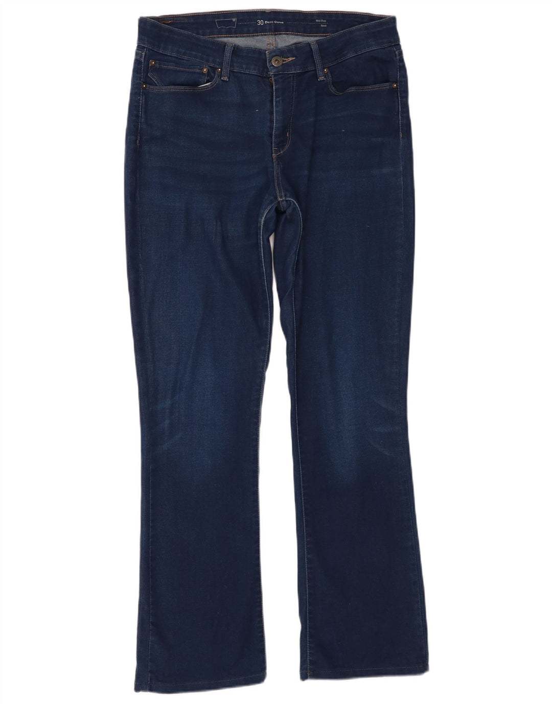 Damskie jeansy Levi's Demi Curve Mid Rise Bootcut W30 L30 Niebieskie