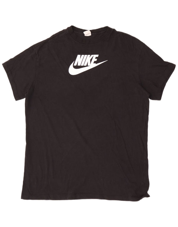 Męska koszulka Nike o luźnym kroju z grafiką, 2XL, czarna, bawełniana