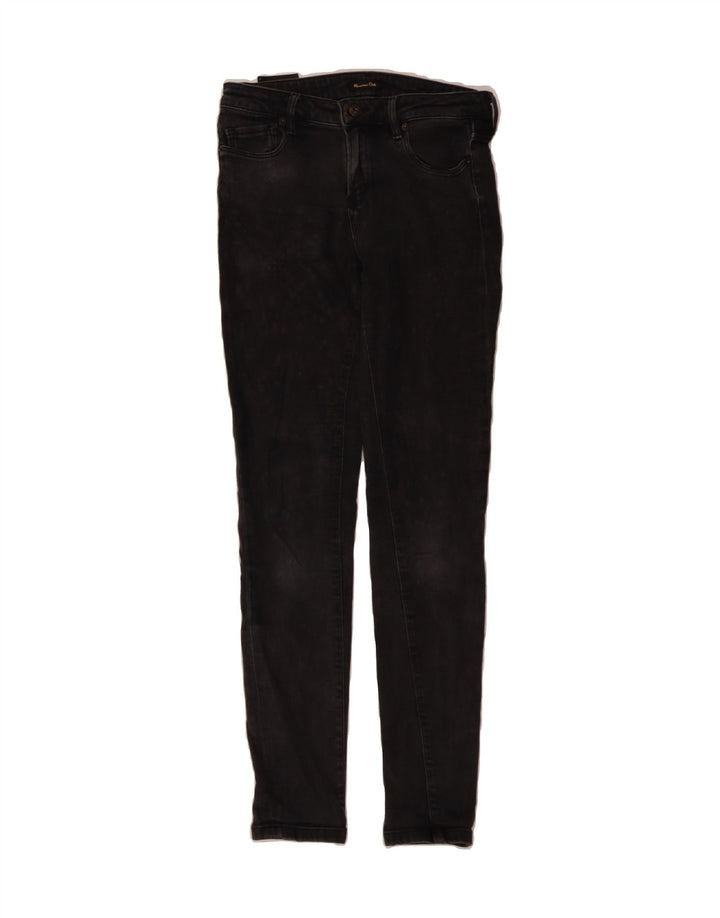 MASSIMO DUTTI Womens Skinny Jeans EU 36 Small W28 L29 Black Vintage Massimo Dutti and Second-Hand Massimo Dutti from Messina Hembry 