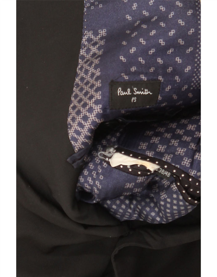 Męska marynarka Paul Smith zapinana na 2 guziki UK 38, średnia czarna