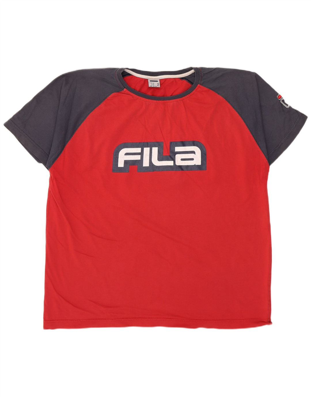 Męska koszulka z grafiką Fila Top XL w kolorze czerwonym