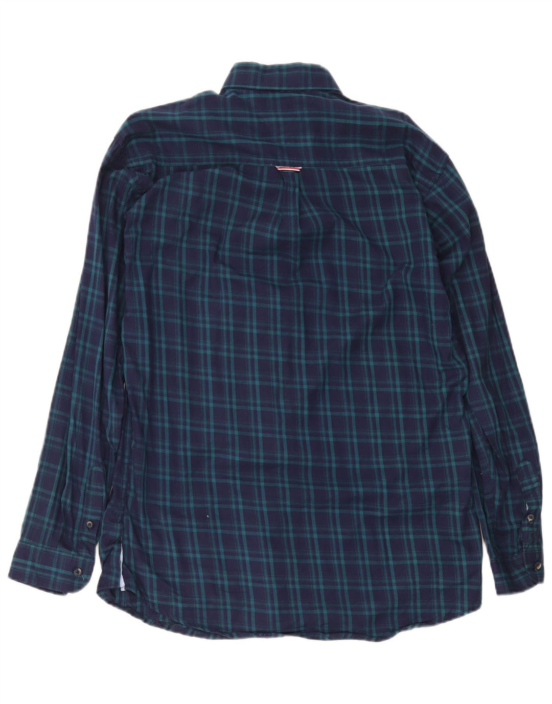 Męska koszula o dopasowanym kroju Tommy Hilfiger XL w granatową kratkę