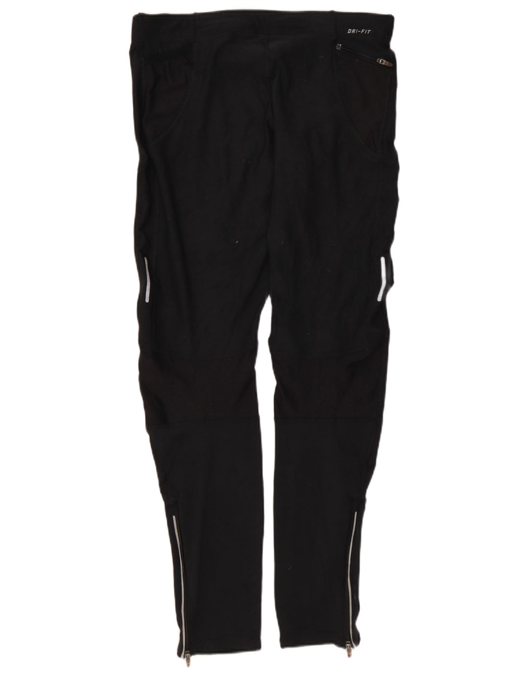 Damskie legginsy NIKE Dri Fit UK 12, średni czarny poliester