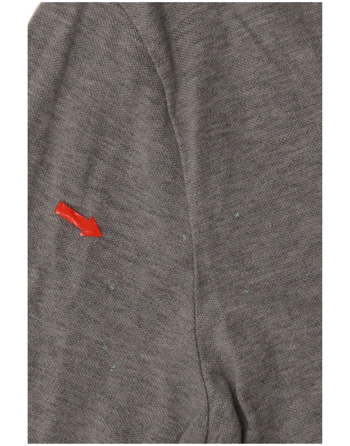 Męska koszulka polo Nike XL, szara, bawełniana w plamki
