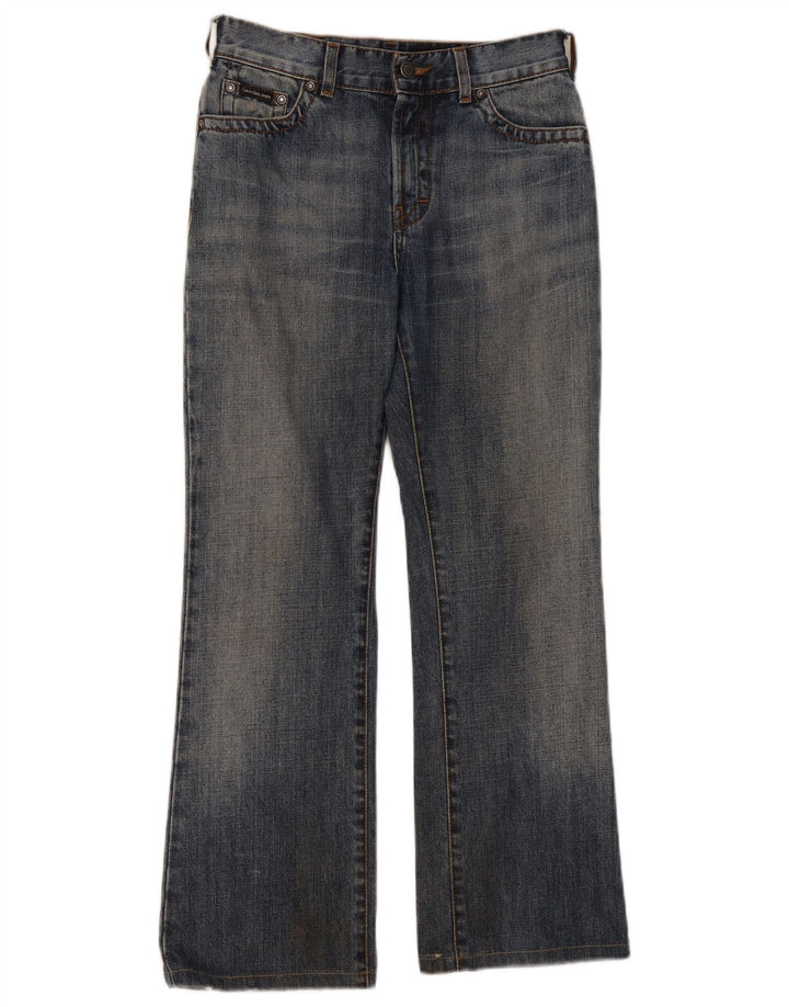 Damskie jeansy Calvin Klein Bootcut W27 L27 Niebieskie bawełniane