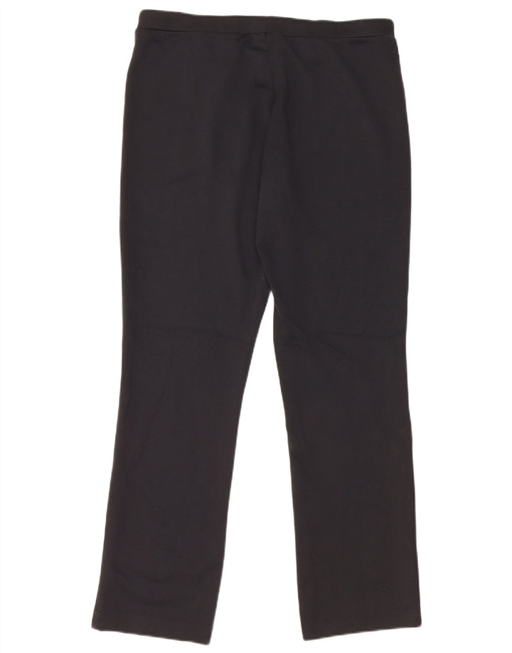 Damskie spodnie dresowe Asics UK 18 XL, czarne, poliamidowe
