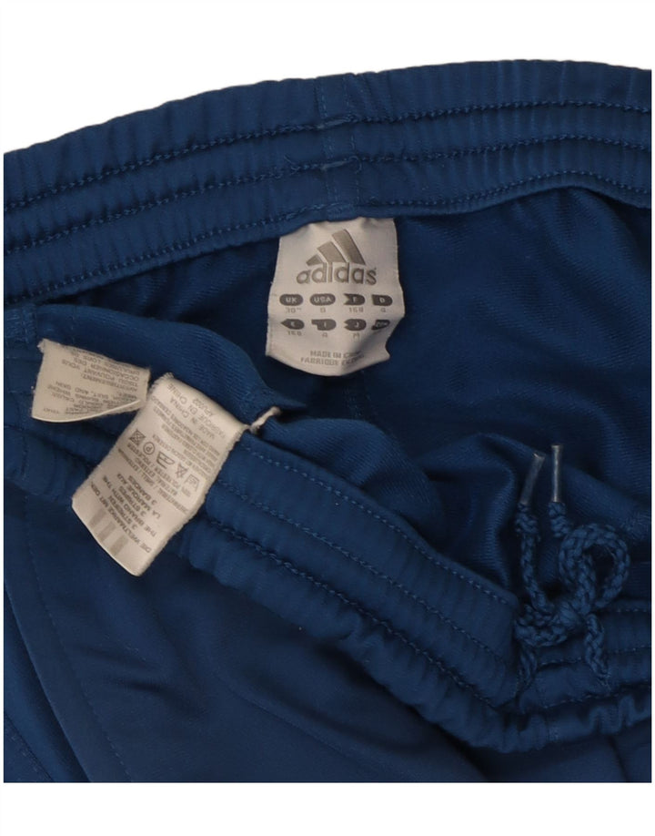 Adidas Męskie spodnie dresowe Joggery Średni niebieski poliester