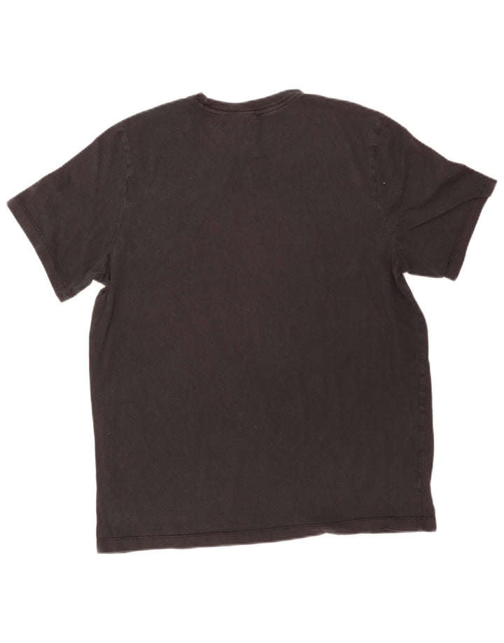 Męski T-shirt Nike, duży, czarny, bawełniany