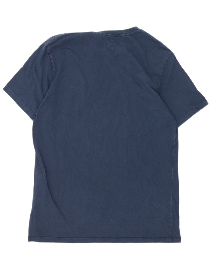 LEVI'S Męski standardowy T-shirt Top, średni, granatowy, bawełniany