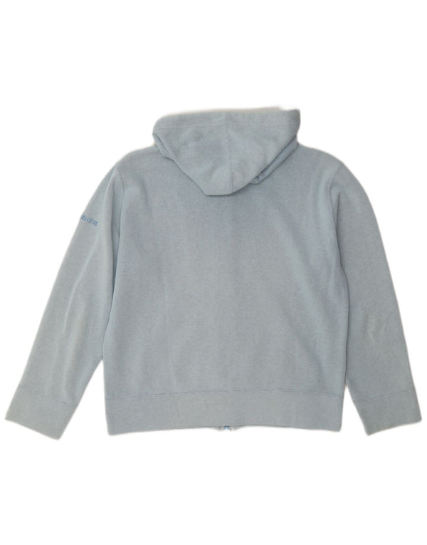 Damski sweter z kapturem i zamkiem Asics UK 14, średni niebieski