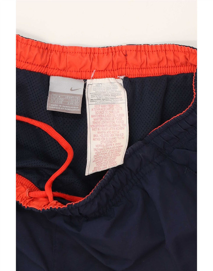 Męskie spodnie dresowe Nike, średni granatowy nylon