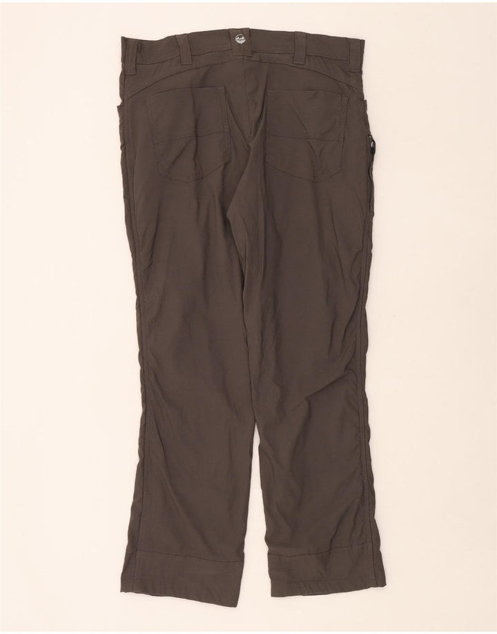 Męskie proste spodnie cargo Wrangler W36 L30 Szary nylon