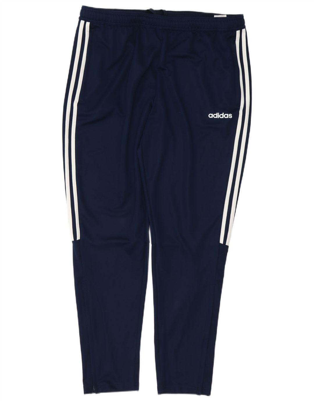 Męskie spodnie dresowe Adidas Aeroready XL granatowe, poliestrowe