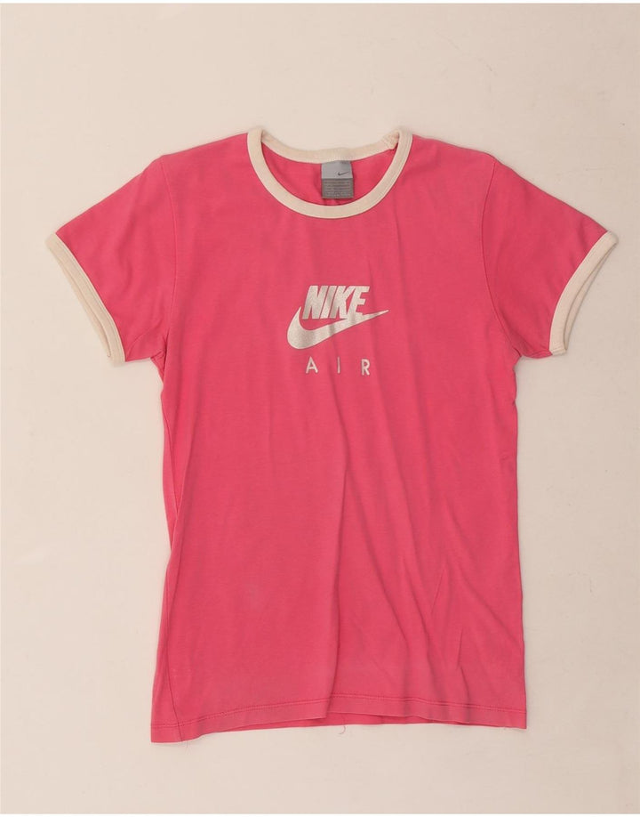 T-shirt dziewczęcy NIKE Air Graphic 15-16 lat XL, różowy, bawełniany