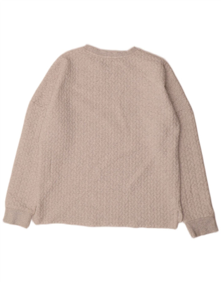 Damski sweter o luźnym kroju Animal UK 10, mały, złamany biały poliester