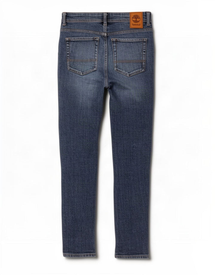 Damskie jeansy Timberland Slim W30 L32 Niebieskie bawełniane