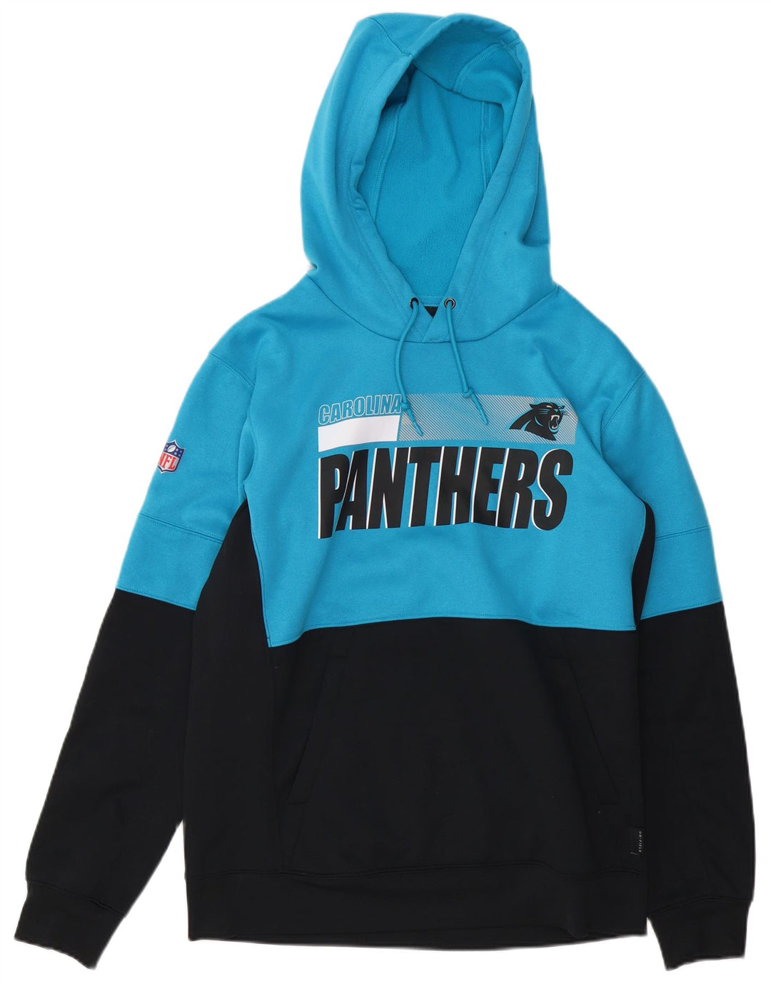 Męska bluza z kapturem Carolina Panthers, średnioniebieska, NFL TEAM APPAREL