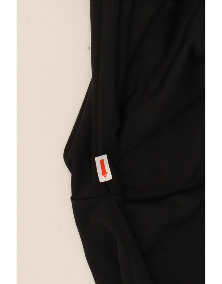Damski dres NIKE Dri Fit z zamkiem błyskawicznym na szyi, UK 10, mały czarny